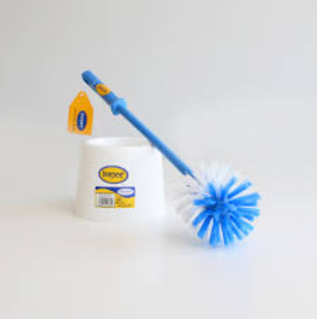TEEPEE TOILET BRUSH &BOWL SET